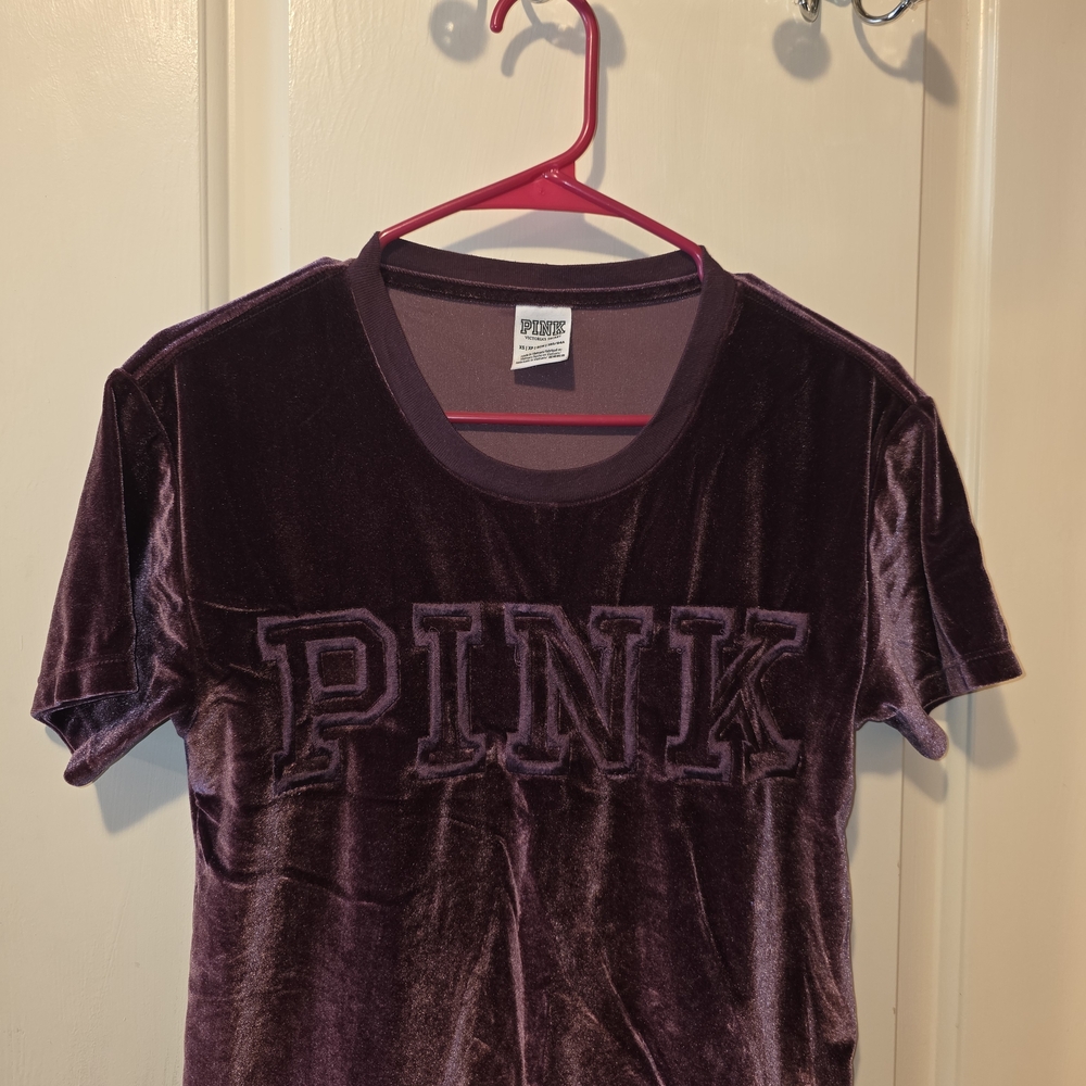 Pink Velvet T-Shirt